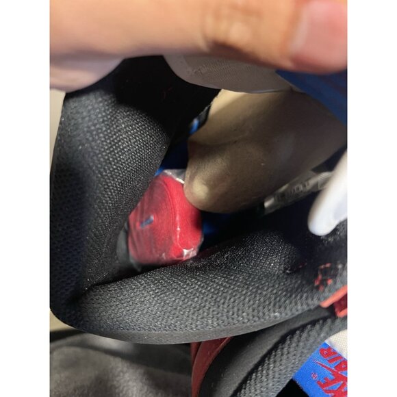 Jordan 1 Spider-Man Origin Story  555088602 Size 10.5 New/ tried on (Yellowing) - Picture 6 of 11